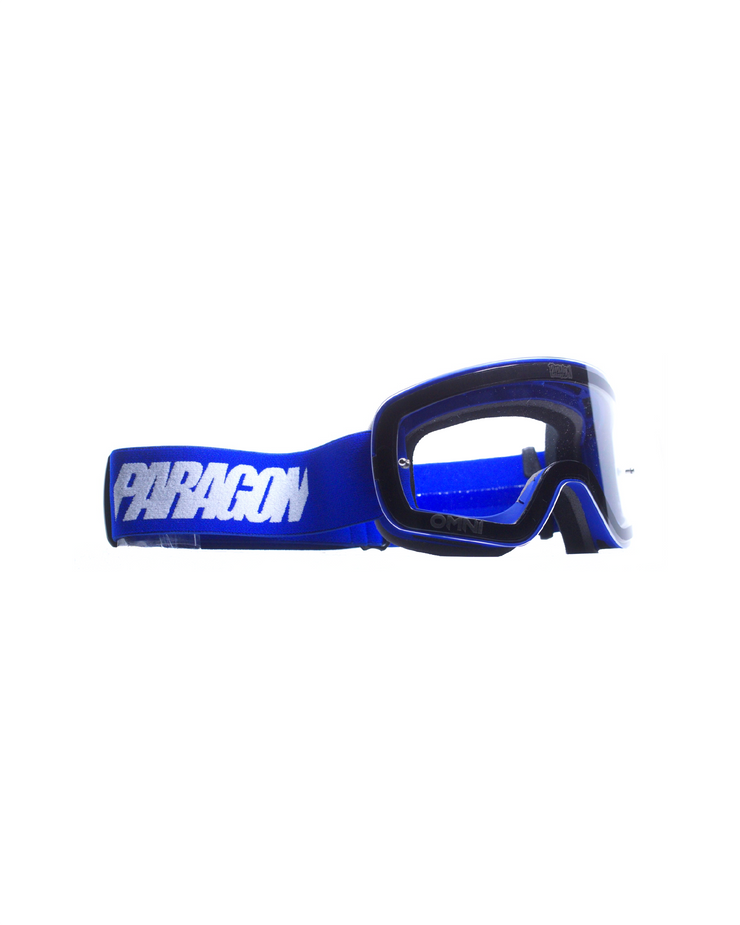 Omni Goggle - Solid Blue / Clear lens